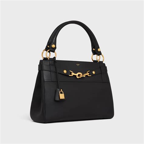 celine medium annabel in black supple calfskin|MEDIUM ANNABEL BAG IN SUPPLE CALFSKIN .